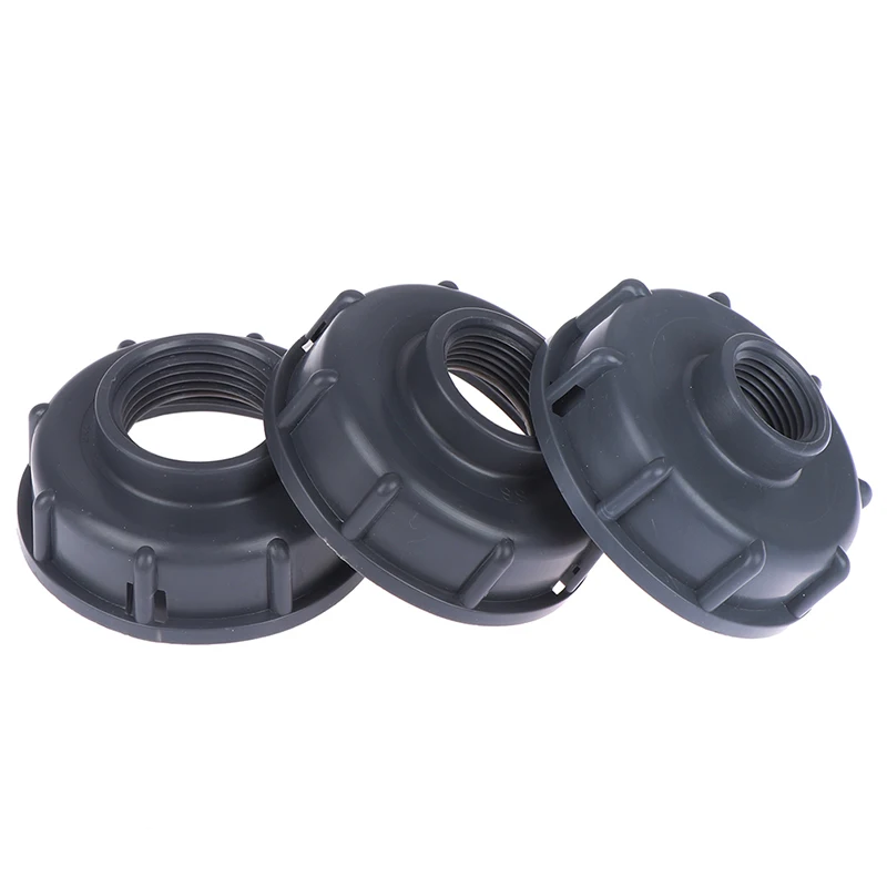 

Durable IBC Tank fittings S60X6 Coarse Threaded Cap 60mm Female thread to 1/2",3/4",1" Adaptor Connector