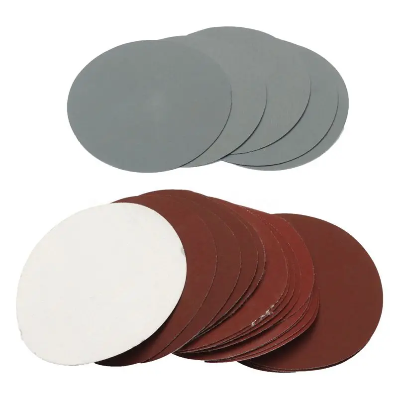 Top-25PCS 5 дюймовый круглый шлифовальный диск наждачная бумага 800/1000/1500/2000/3000 грит |