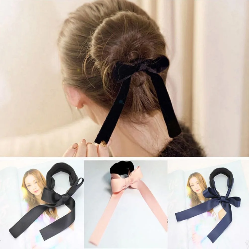 Женские классические аксессуары для волос с губчатой головкой красивые в стиле