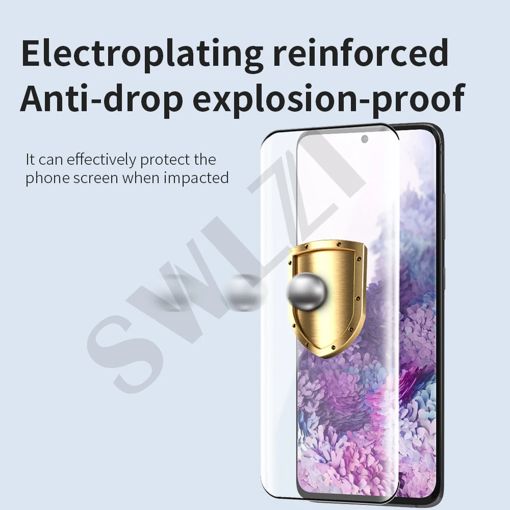 Защитное стекло 9H для Samsung Galaxy s20 s21 FE ultra s10e lite s10 s9 s8 plus s7 edge