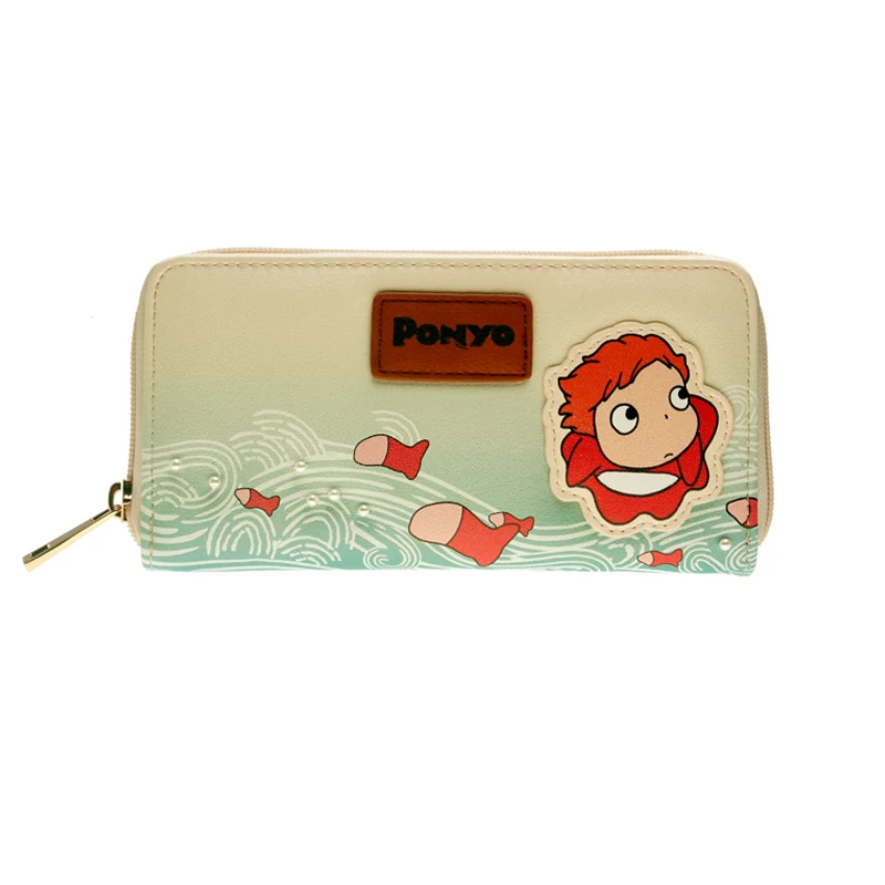 Модный и прекрасный женский кошелек с принтом Ponyo DFT5041 | Багаж сумки