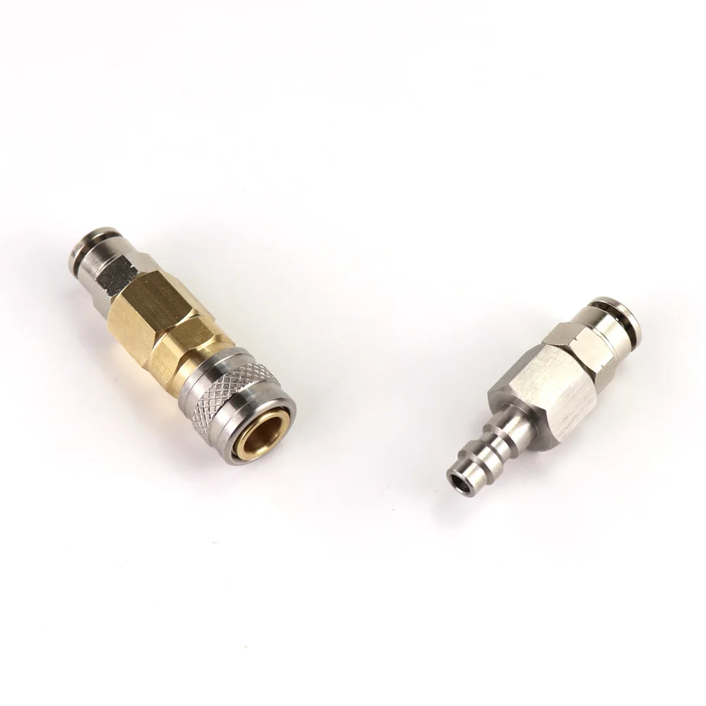 Фото Новинка, Airsoft HPA (US)2302 23-2 Фостер, быстрое отключение QD с нажимным фитингом для трубы 6 мм-6,35 мм шланга №4