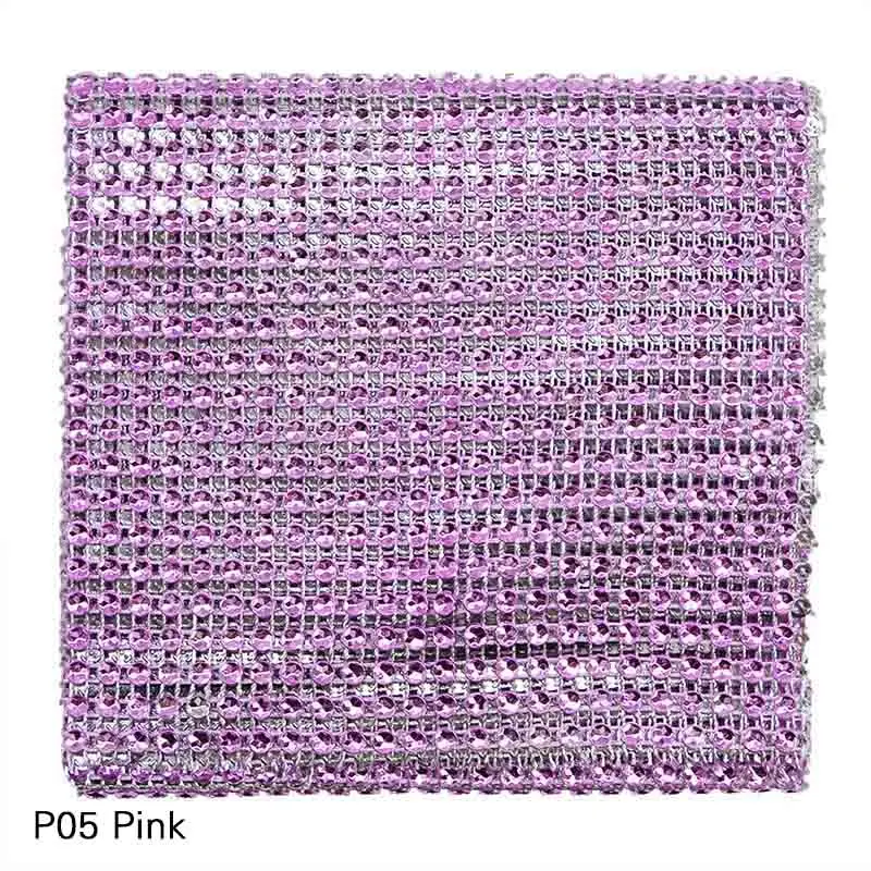 R05 light purple 1 ярд 24 ряда золотые и серебряные со стразами отделка пришить на сетку отделка полые имитация лента DIY Ремесло Свадебные украшения - Цвет: R05 light purple