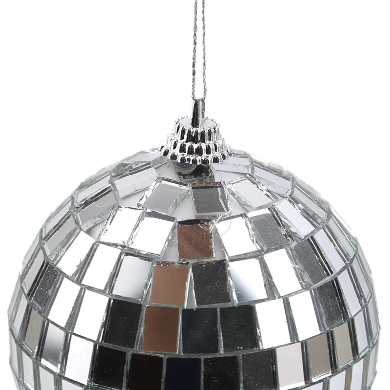 

3CM 5CM 7CM Reflective Glass Rotating Mirror Ball For Disco DJ Mirror Reflection Glass Ball Light For Christmas Party