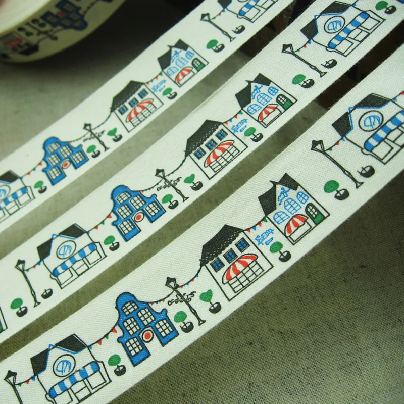 Booksew 2 5 см ширина фотографии дома дизайн одежда обувь сумки 100% хлопок ленты Etiquetas