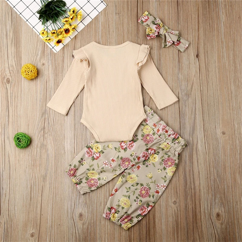 Наряд для девочек на возраст от 0 до 18 месяцев платье маленьких боди-комбинезон