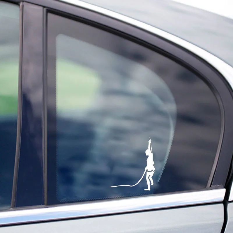 Интересные гимнастические Декорации для Авто/бампера/окна виниловые наклейки DIY