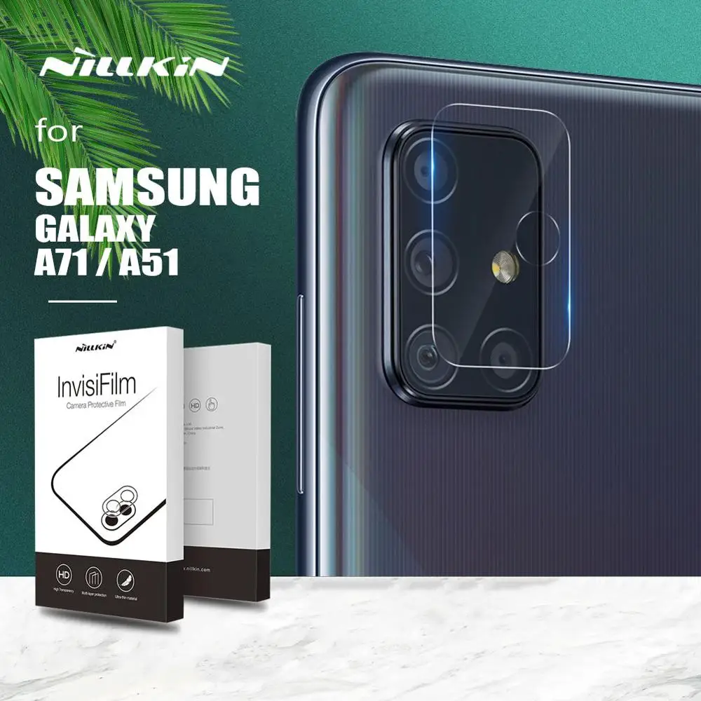 Закаленное стекло Nillkin для Samsung Galaxy A71 A51 Защитное задней крышки камеры Защитная
