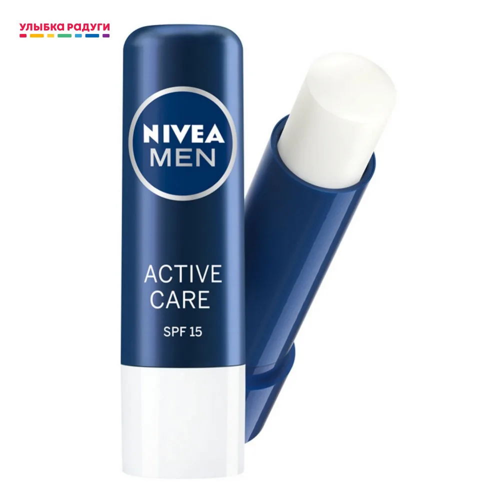 Мужской бальзам для губ Nivea Men SPF 15 4 8г | Красота и здоровье