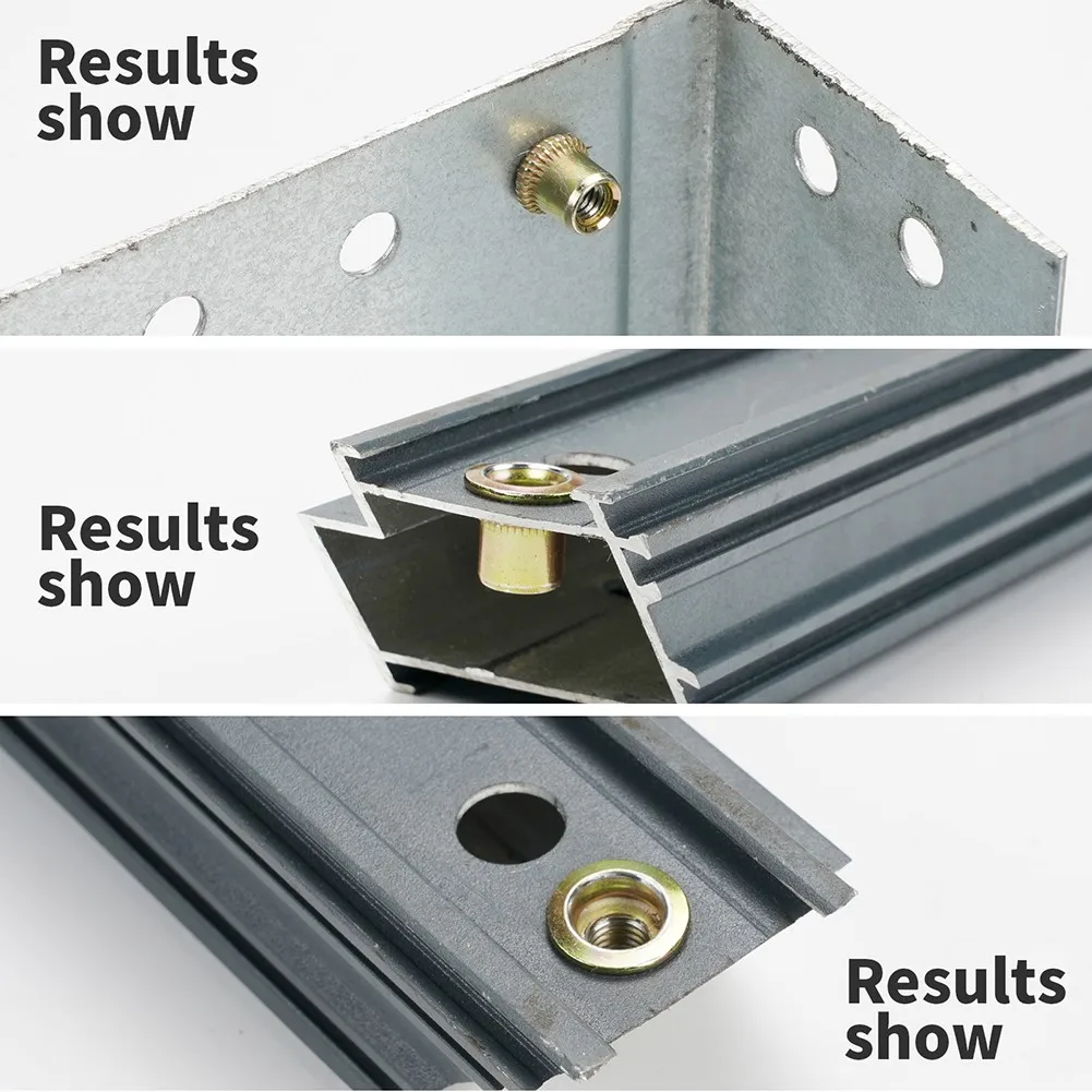 

Hand Rivet Nut Tool Simple Installation Manual Riveter Tool Accessory M3-M10 Riveter Tool Accessory With Nuts