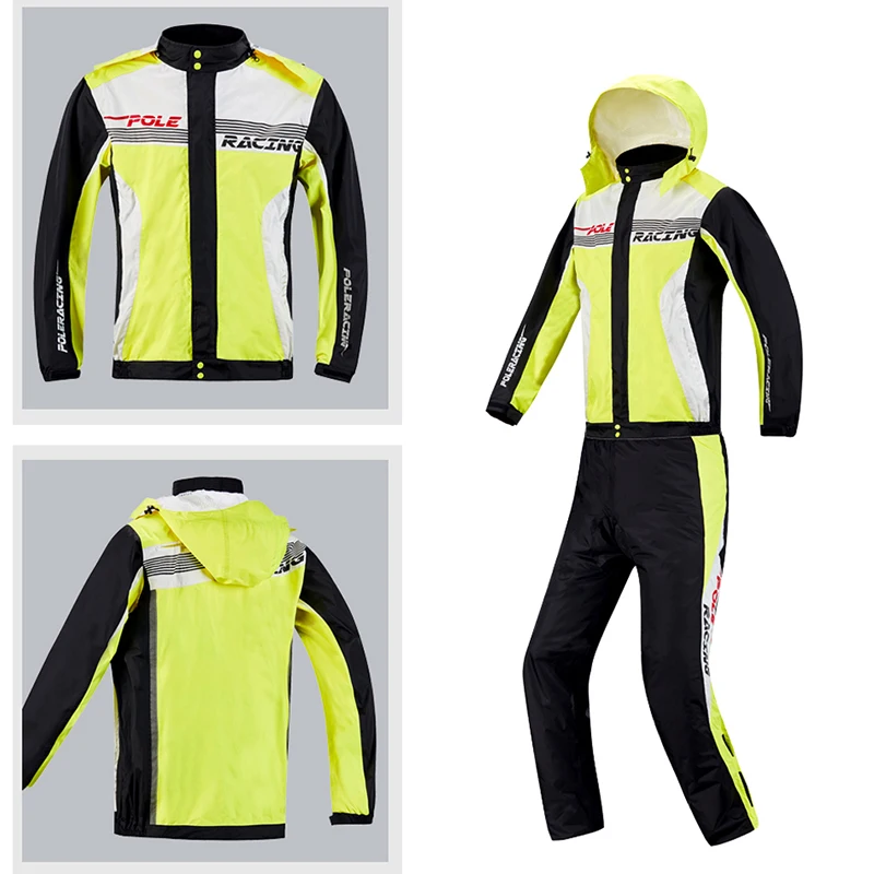 Водонепроницаемый дождевик и брюки от дождя для мотоцикла скутера | Автомобили