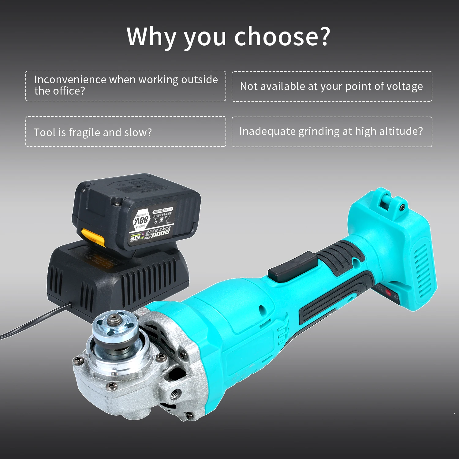 

Grinder Electric Angle Grinder Household Polishing Machine Angular Finishing Grinder Multifunctional Grinding Cutting Machine