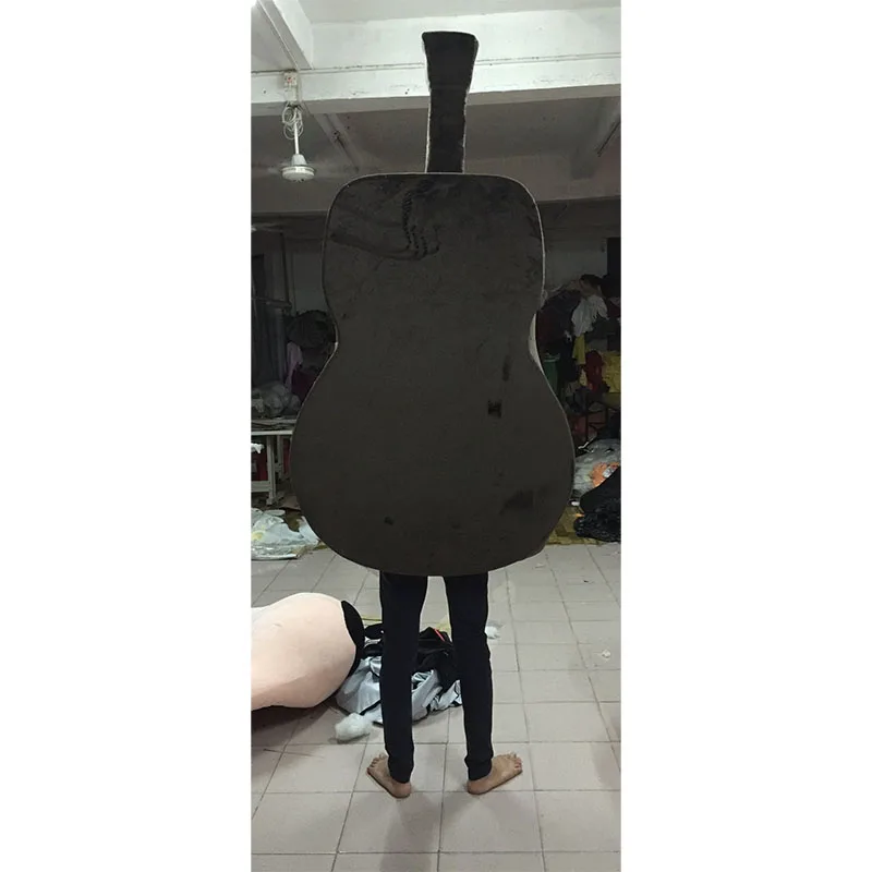 Рекламный костюм талисмана для гитары Костюмы взрослых костюмированной