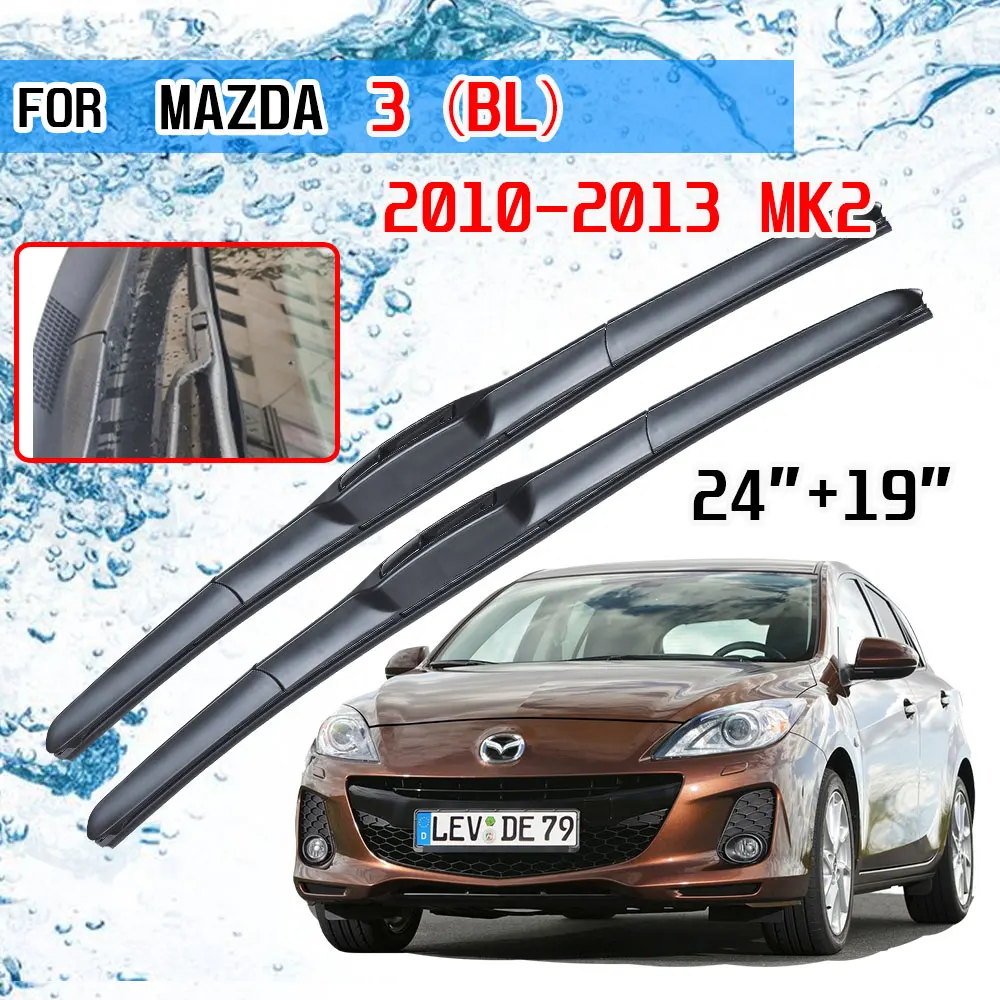 Щетки стеклоочистителя для Mazda 3 Mazda3 BL 2010 2011 2012 2013 MK2 аксессуары U-образный
