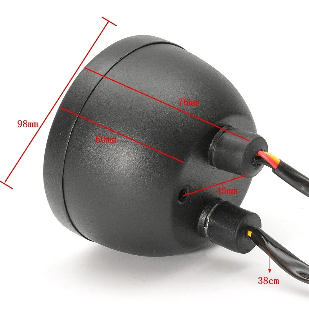 

1 PCS Motorcyc Taillight 2 Wire For 28-31 Ford Model A Taillight A Duolamp Foad Car Cool Tail Brake Stop Light Equippments