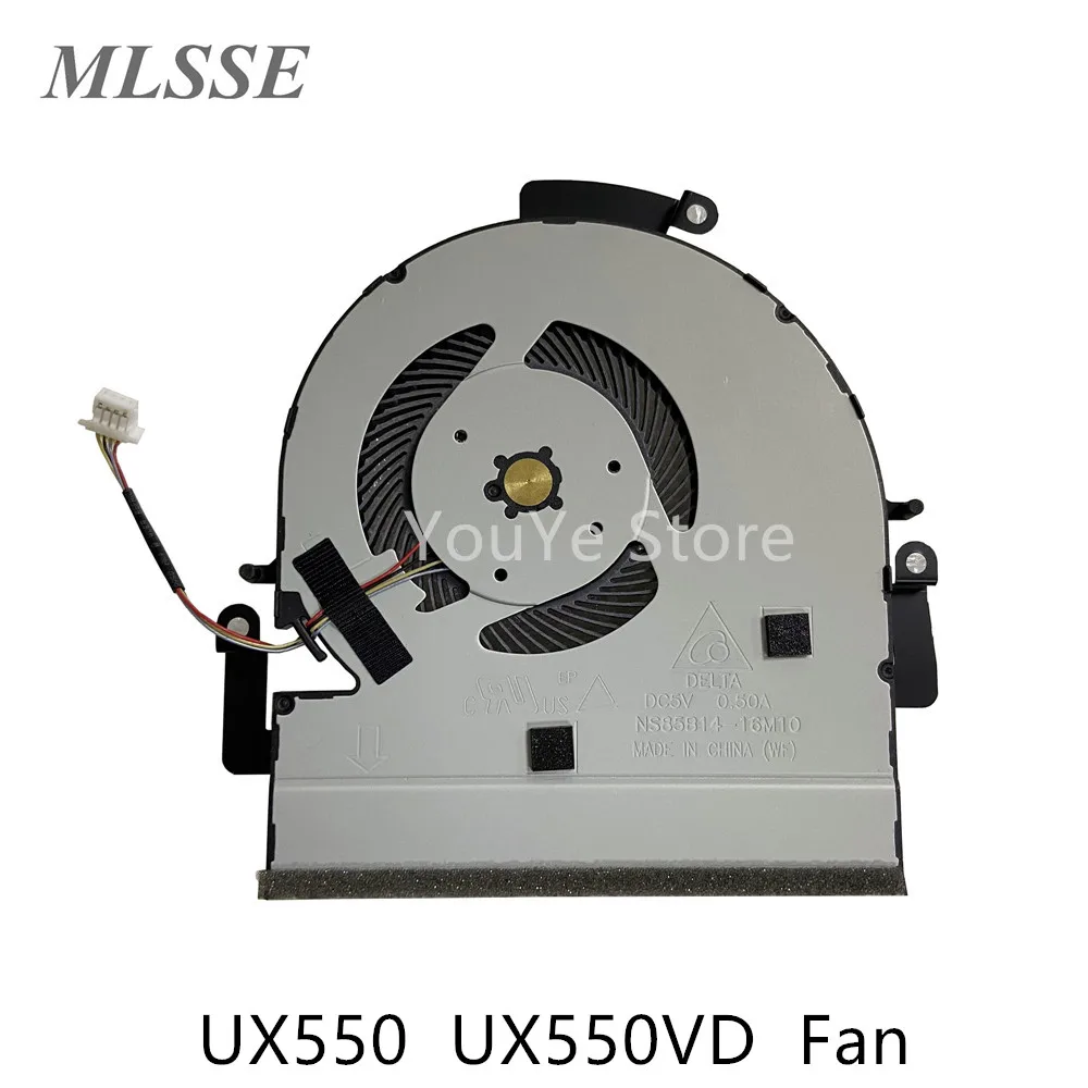 Охлаждение процессора New Original For ASUS ZenBook Pro UX550 UX550VD NS85B14-16M10 DC5V 0.5A Fast Ship