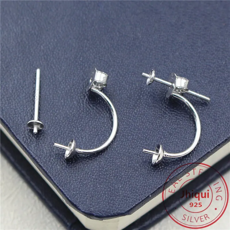 Реальные искусственные серебряные серьги крючок для рукоделия аксессуары
