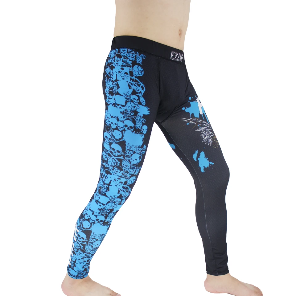 MMA с рисунком в виде мартышки спортивных тренировок Колготки Муай Тай Бокс одежда