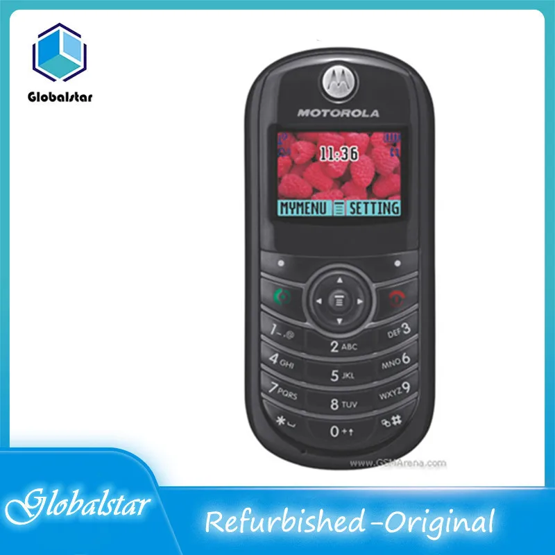 Motorola C139 Восстановленный-оригинальный телефон стандарта GSM бесплатная доставка