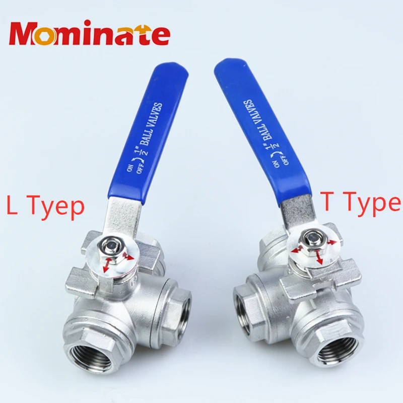 1/2 &quot3/4&quot 1 &quot2&quot Нержавеющая сталь 304 BSP Thread сети переменного тока три 3