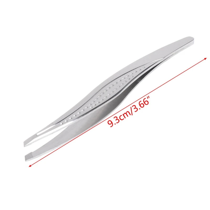 Pro Нержавеющая сталь вросших волос бровей ресниц с наклоном заколкой для