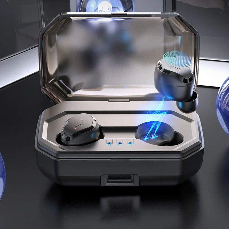 TWS Bluetooth 5 0 Беспроводные сенсорные наушники с шумоподавлением Автоматическое