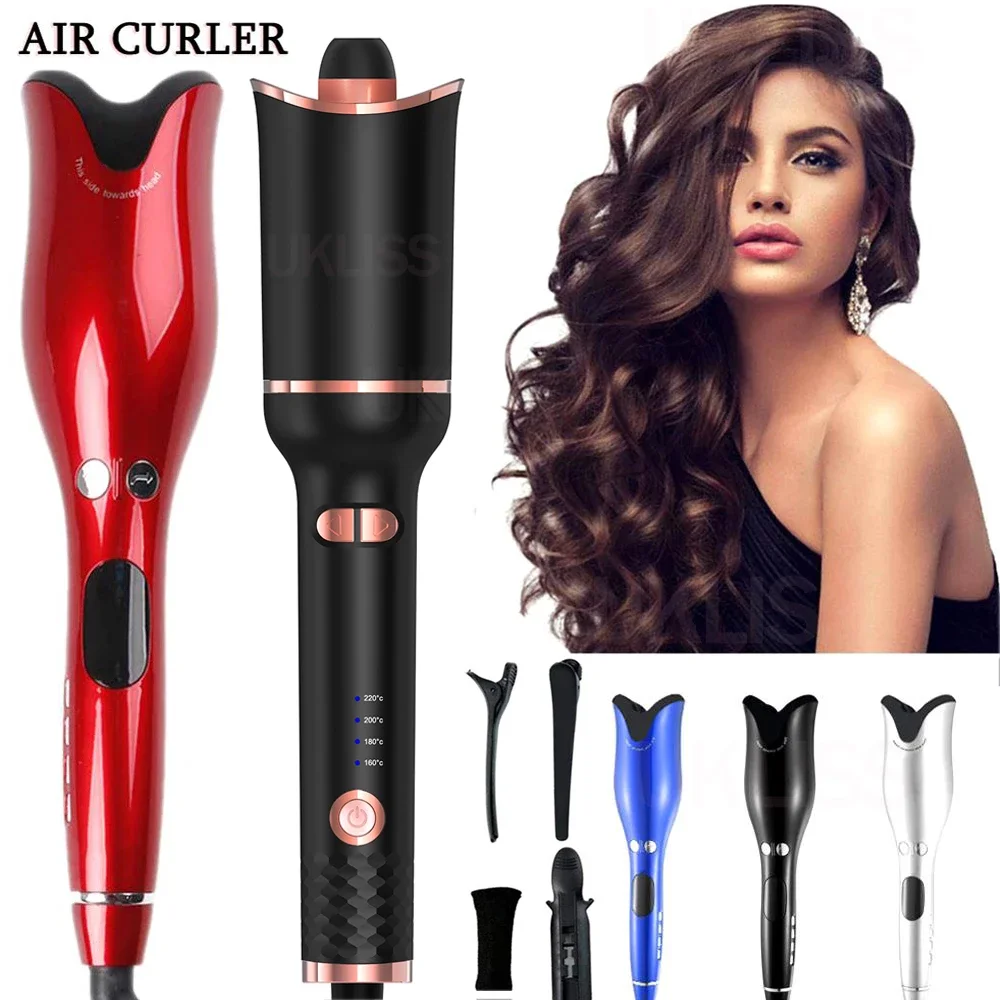 

Automatic Hair Curler Rotating Ceramic Curling Iron Tongs Corrugation Curling Wand Hair Waver Styler Tools Auto Hair Crimper