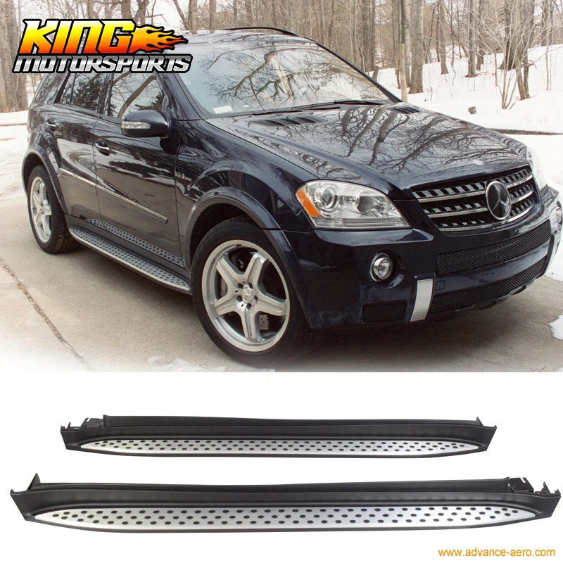 Подходит для 2006 2011 Mercedes Benz Class W164 OE style Running Board боковая ступенчатая панель|w164 running