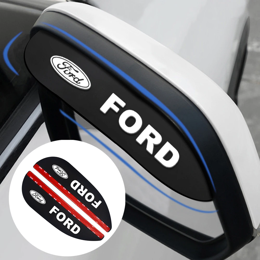 2 шт. автомобиль с защитой от дождя боковое зеркало заднего вида из мягкой резины