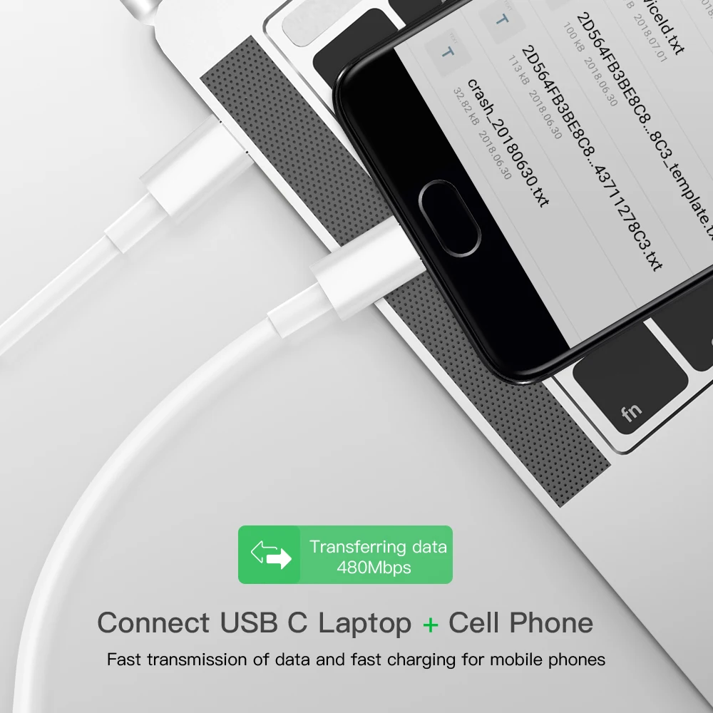 Кабель USB Type C для Samsung Galaxy S11 S10 S9 Plus Note 9 поддержка PD 60 Вт QC4.0 3A кабель быстрой