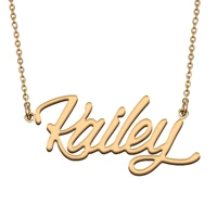 kailey custom name necklace customized pendant choker personalized jewelry gift for women girls friend christmas present
