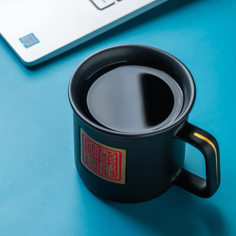 Кружка Императорская печать Высокотемпературная Керамика Инкрустация Чашка