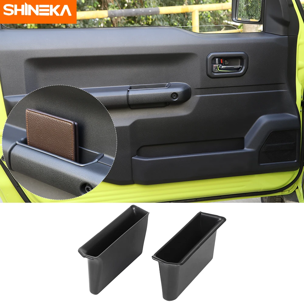 Подлокотник SHINEKA для Suzuki Jimny JB74 2019 + карман ручки двери автомобиля 2 шт. защита