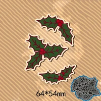 metal cutting dies leaves frame new for decoration card diy scrapbooking stencil paper craft album template dies 6454mm