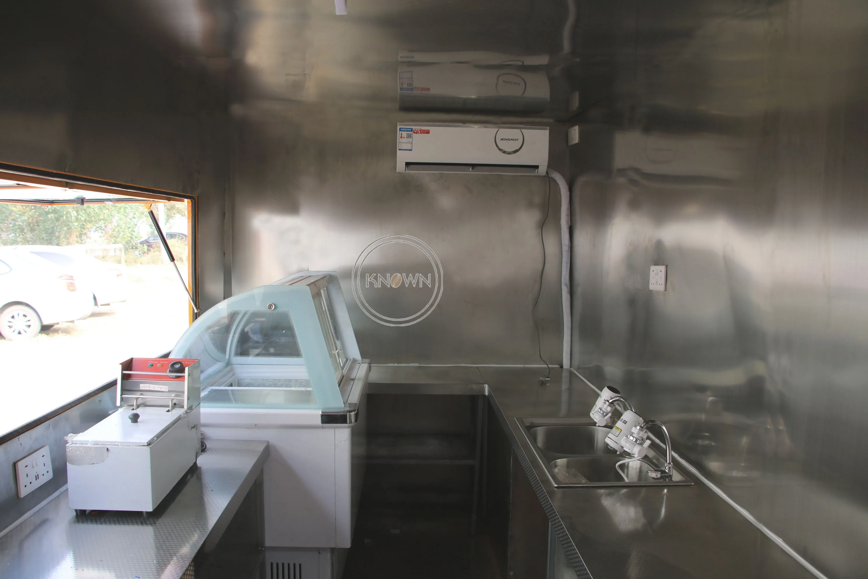 4M long mobile street food trailer hot dog truck cart in USA | Бытовая техника