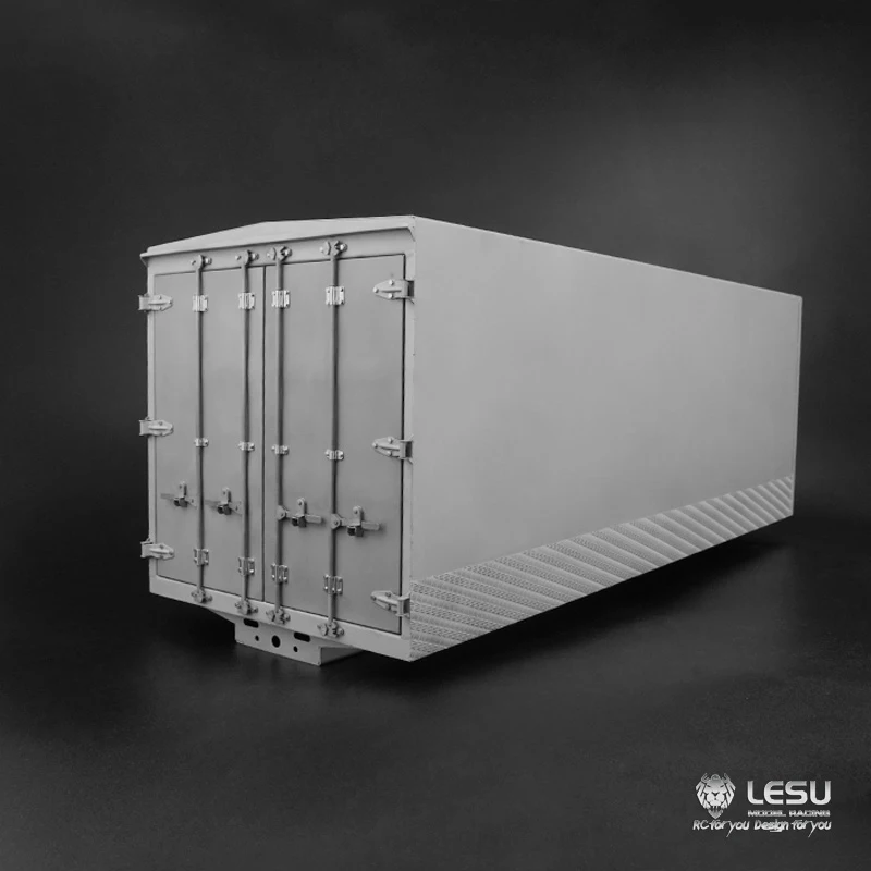 Металлический Контейнер 1/14 LESU для Радиоуправляемый трактор Тамия трейлер
