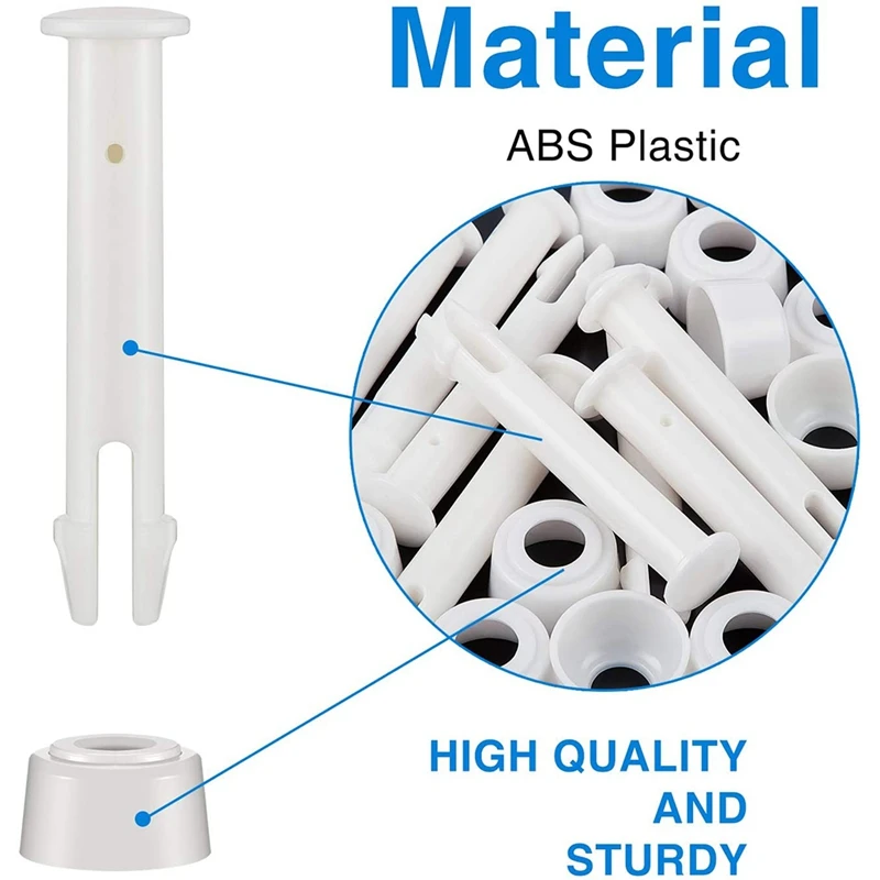 36 шт. пластиковые штифты для соединения бассейна с резиновыми уплотнениями