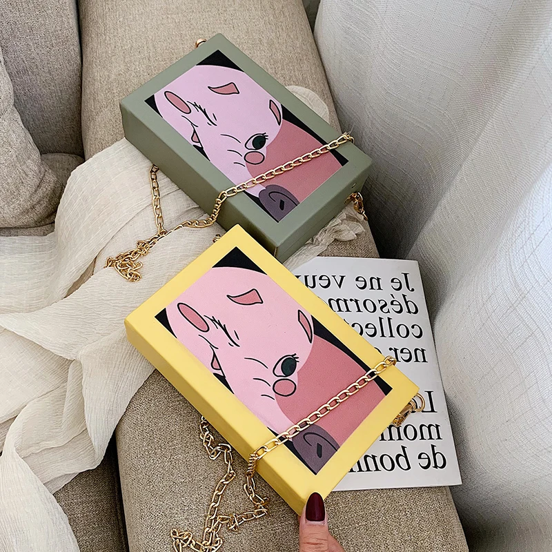 Модная женская Повседневная Сумка клатч из искусственной кожи с рисунком слона и