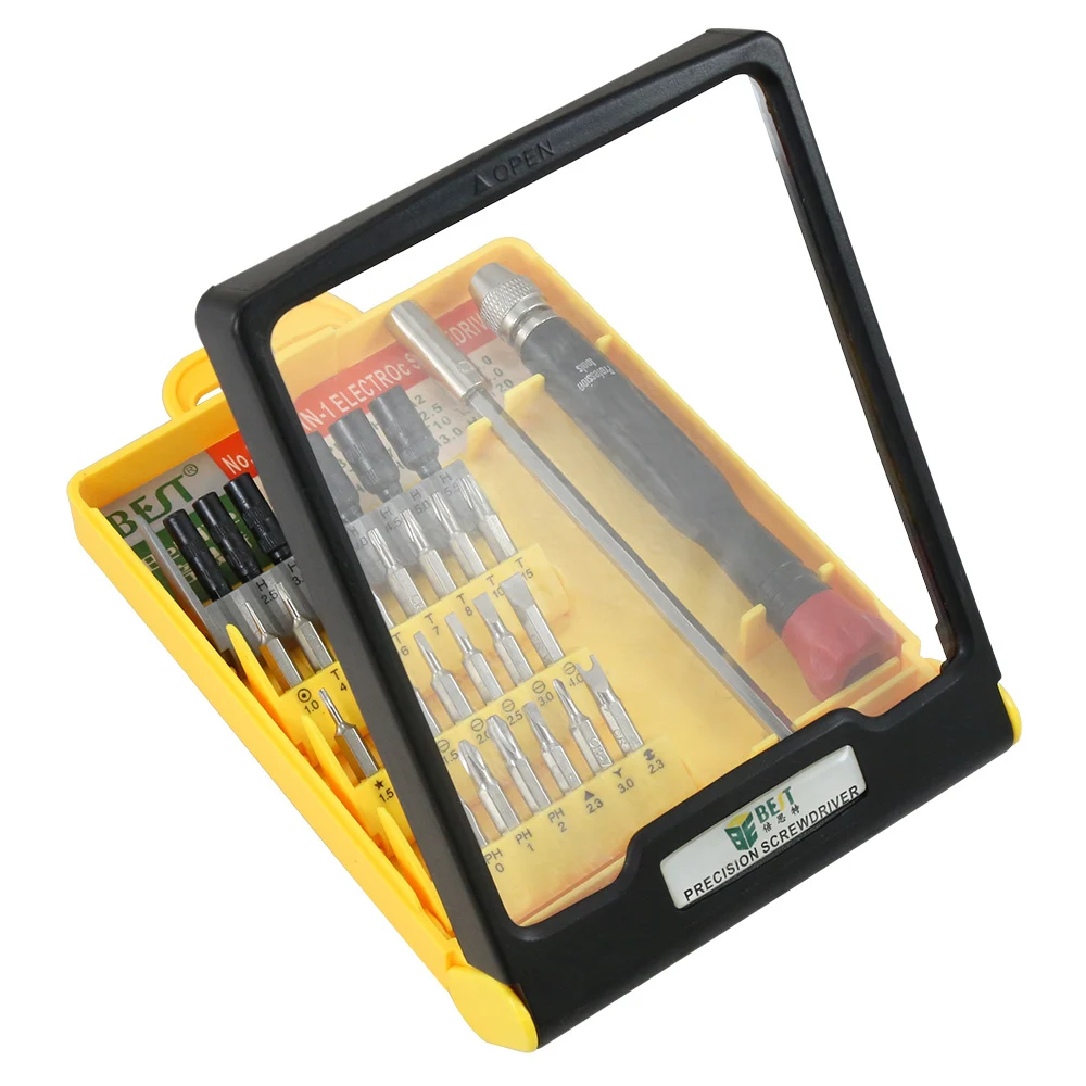 BST-8908 многофункциональная Магнитная Прецизионная отвертка ручной набор