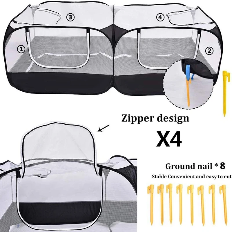 Переносная клетка для хомяка большая ручка курицы мелких животных уличный