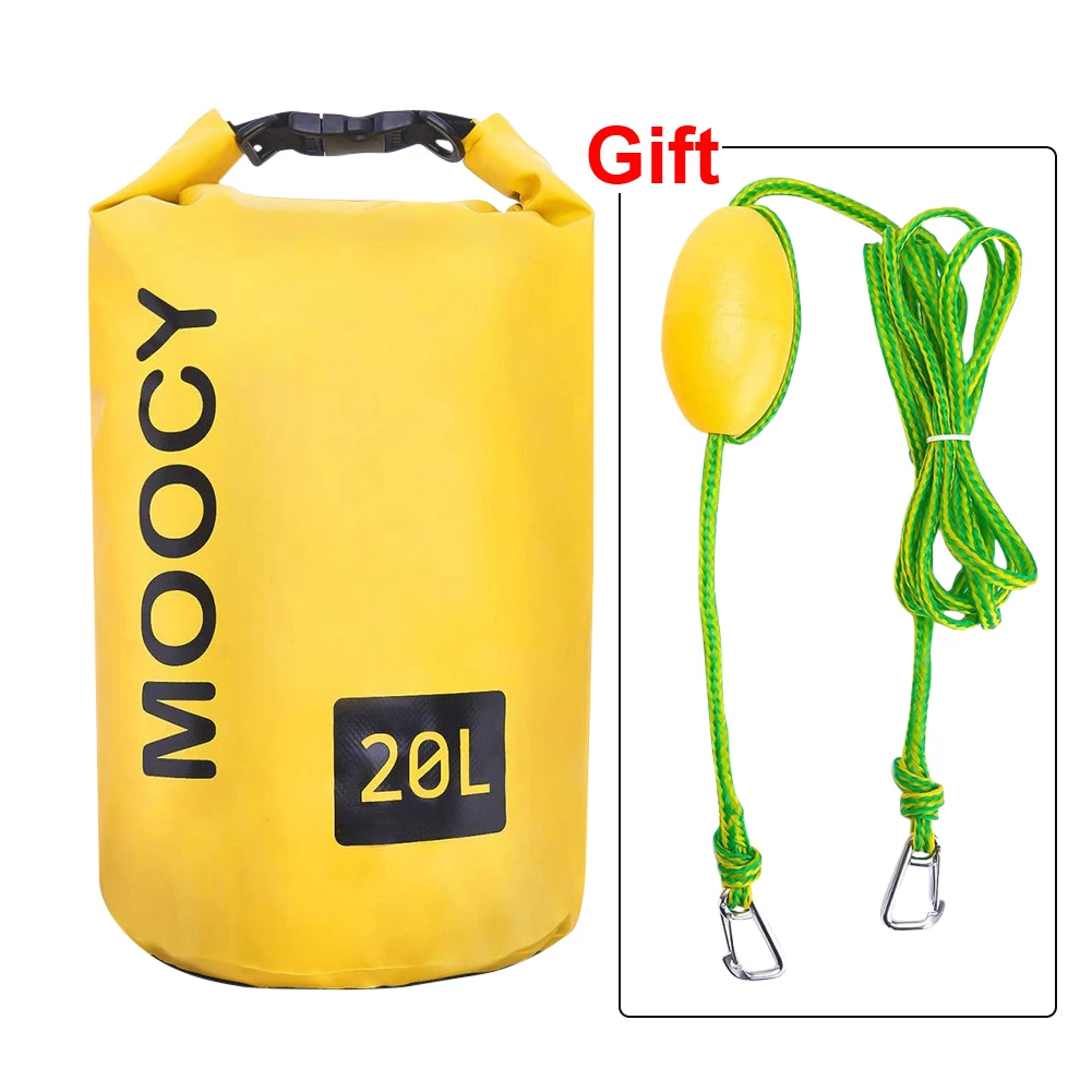 10L 20L Tow Rope Sand Sack  2 in 1 Sand Anchor & Waterproof Dry Bag Storage Bags for Kayak Storage Pack Jet Ski Rowing Boats
