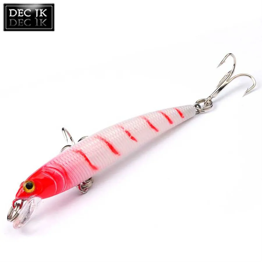 Jerkbait воблер в виде гольяна плавающая Лазерная искусственная приманка для