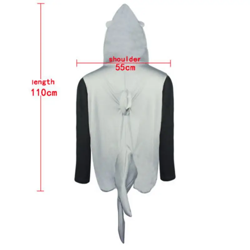 

Halloween Costume Shark Performance Costume Adult Men's Role-Playing Stage Dance Performance Costume