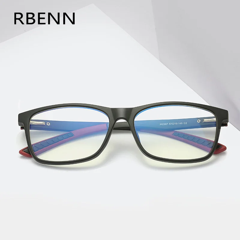 Очки для чтения RBENN TR90 мужчин и женщин модные компьютерные с блокировкой