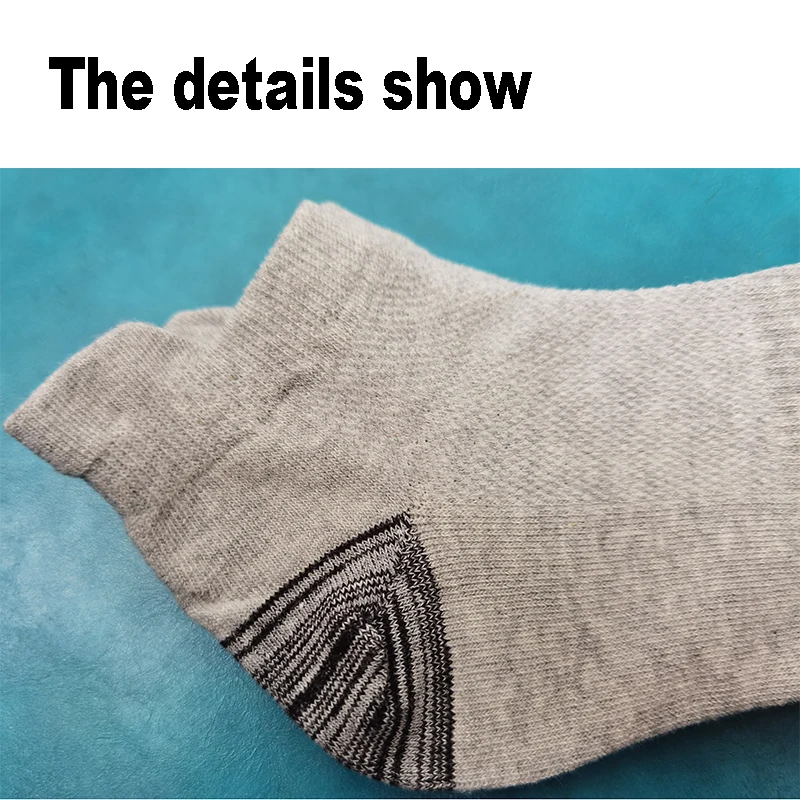 

10Pairs Spring Summer High Quality Men Socks Cotton Breathable Protective Ankle Socks Short Male Sport Mesh Socks PlusSize 44-48