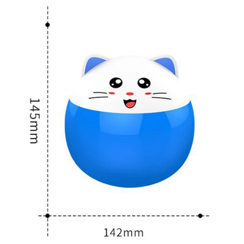 Детский ночной Светильник копилка силиконовая USB Перезаряжаемый/Пресс-контроль |