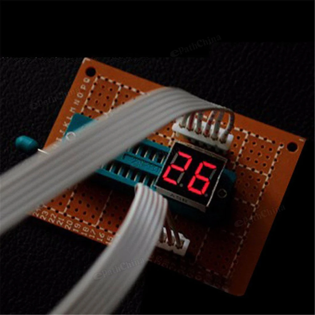 

6 бит цифровой светодиодный электронные часы DIY Kit установка будильника на производственный комплект