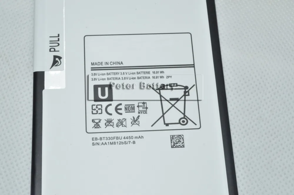 JIGU Оригинальный аккумулятор для ноутбука EB BT330FBE SAMSUNG Galaxy Tab 4 8 0 &quotSM T335 T337 T330