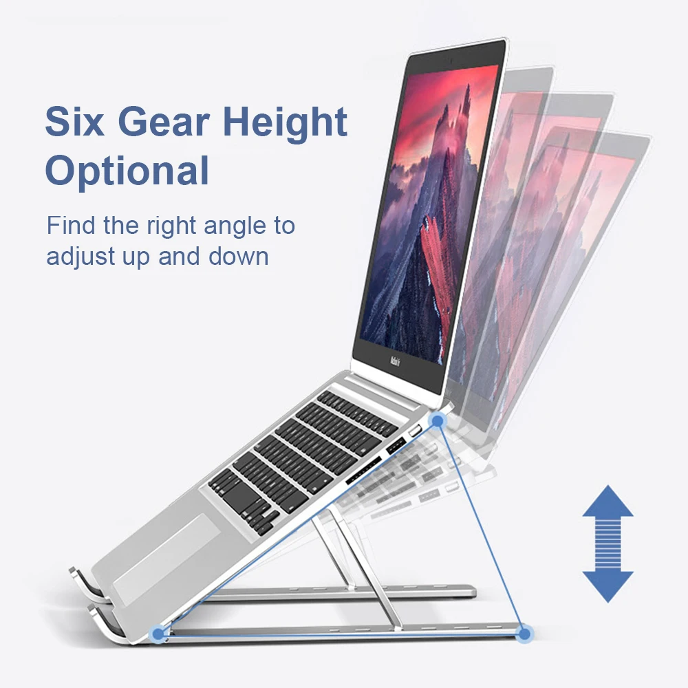 Складная Автомобильная компьютерная стойка с выдвижным ящиком полка для