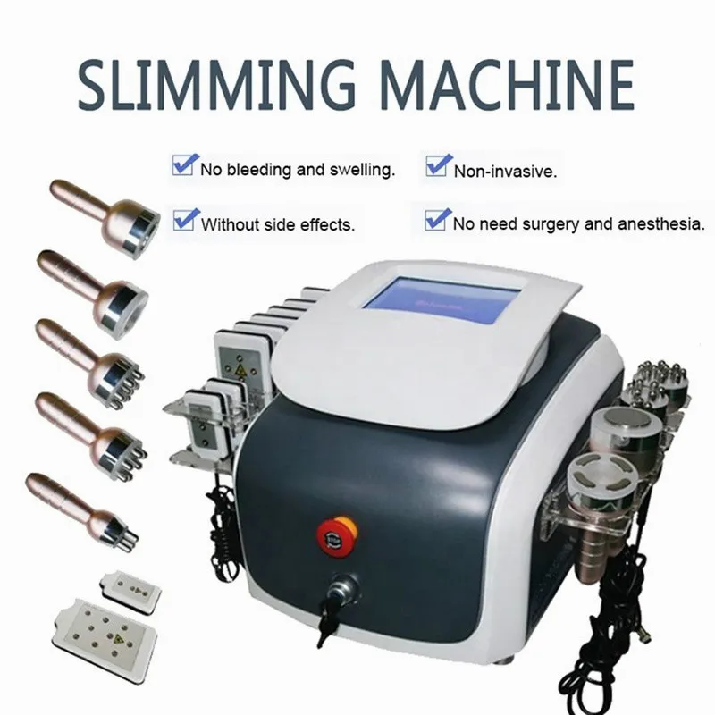 

New Fat Loss 5Mw 635Nm-650Nm Lipo Laser 8 Pads Cellulite Removal Beauty Body Shaping Slimming Machine